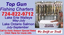smallmouth bass fishing charter on Lake Erie